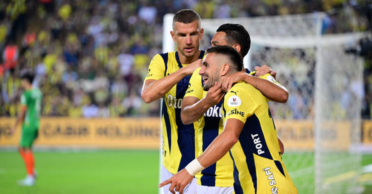 Fenerbahçe – Alanyaspor: 3-0 (MAÇ SONUCU)