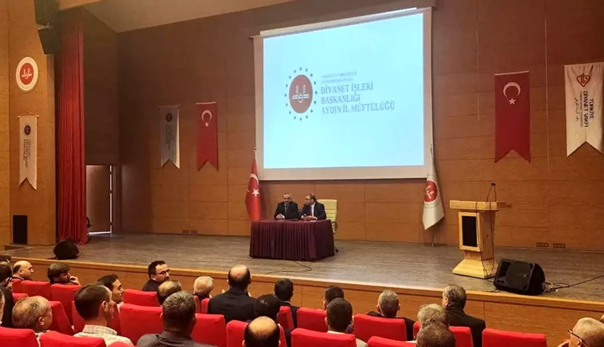 Din Hizmetleri Genel Müdürü Aydın’da Konferans Verdi