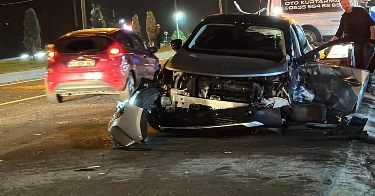 Düzce’de trafik kazası: 5 yaralı