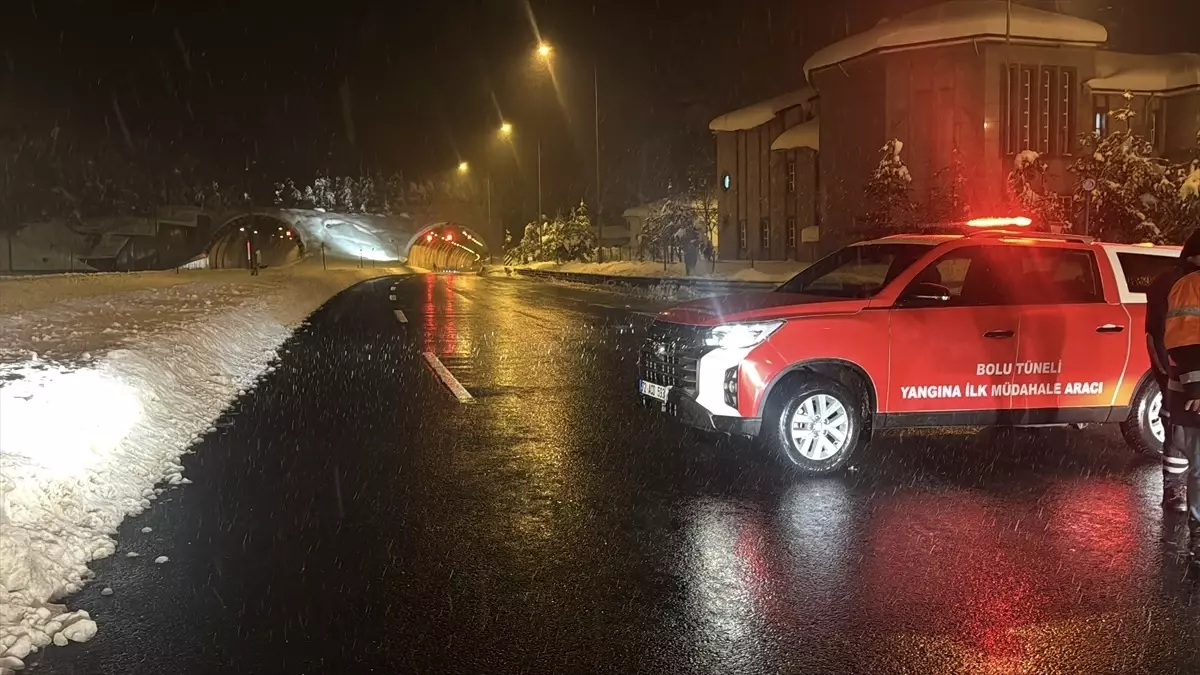Bolu Dağı Tüneli’nde Kazalar Trafiği Aksattı