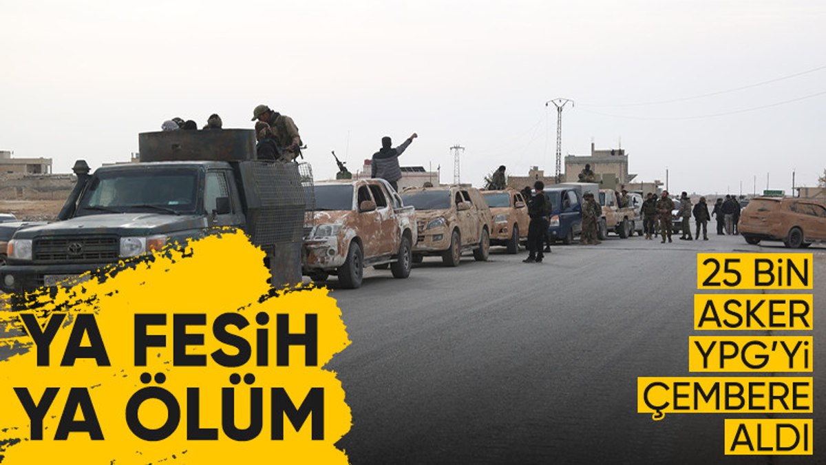 Suriye Milli Ordusu hazırlıklarını tamamladı: PKK/YPG bölgeden silinecek